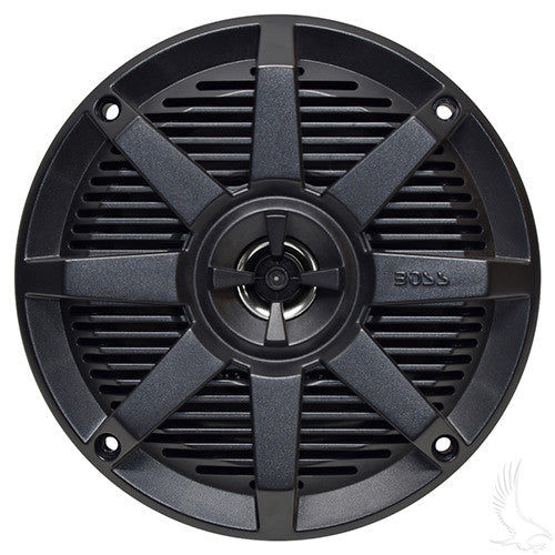 Speakers, SET OF 2, BOSS 5.25" Round Marine, 2-Way 150W