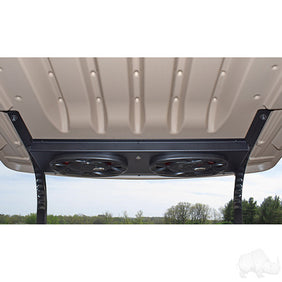 Overhead Audio Console with Bluetooth Amp and Speakers, E-Z-Go RXV
