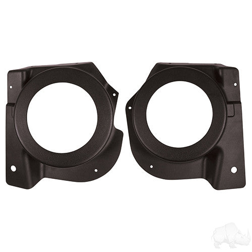 Speaker Pod, SET OF 2, Black ABS, E-Z-Go RXV 08+