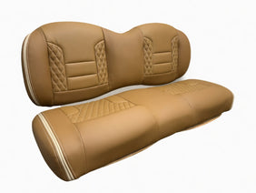 Lazy Life Luxury TruTemp - Cognac Mariner Dream Benchback Rear Seat (In Stock!)