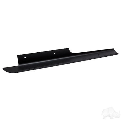 Rocker Panel, Black Powder Coated, E-Z-Go RXV 08+