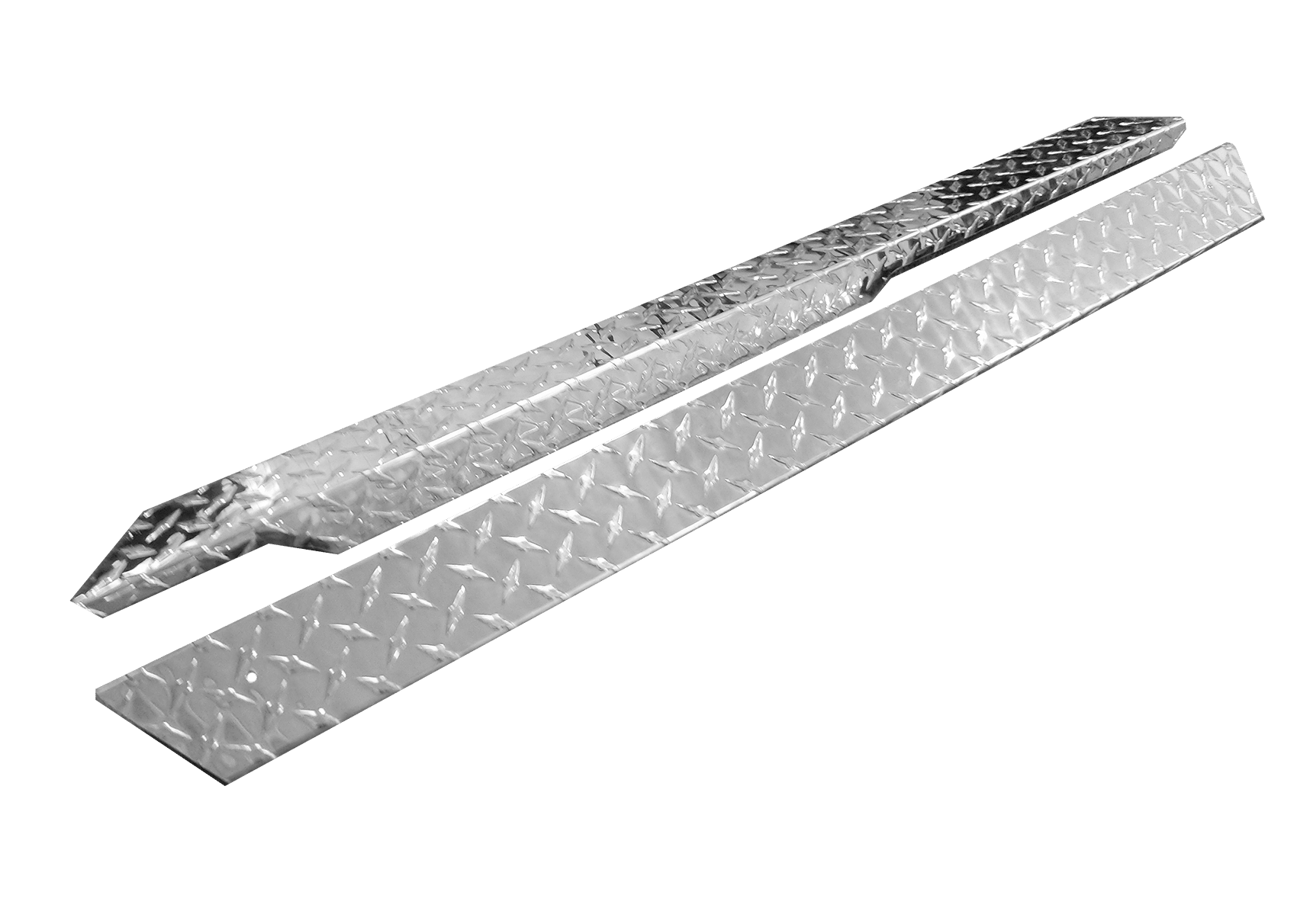 Rocker Panels Polished Aluminum Diamond Plate for EZGO TXT (1996-2013) (set of 2)