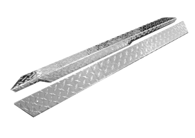 Rocker Panels Polished Aluminum Diamond Plate for EZGO TXT (1996-2013) (set of 2)