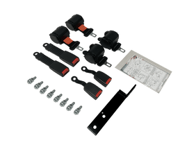 SGC Seat Belt  Retractable w/Brackets (SET OF 4)