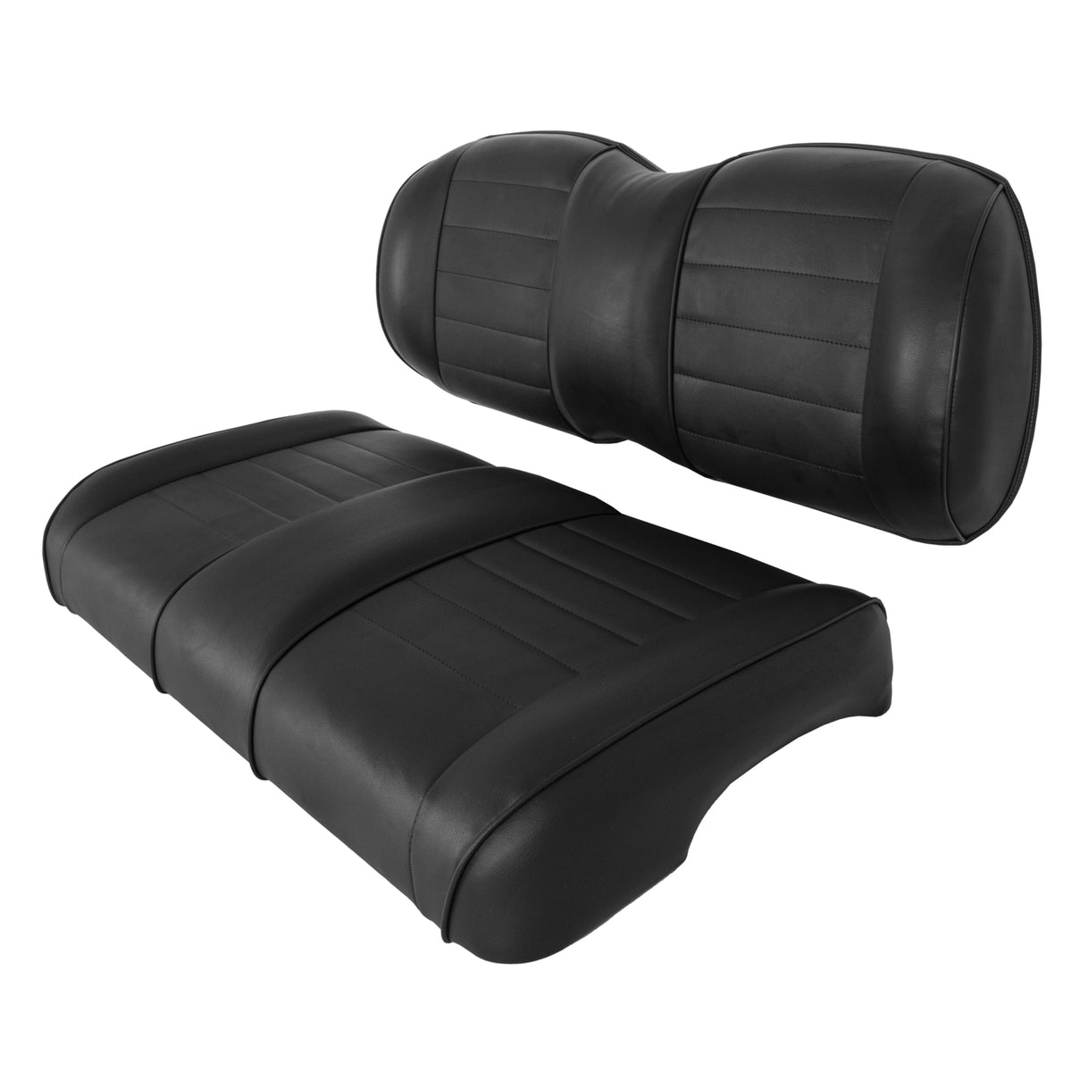 Club Car Precedent Onward Tempo Premium OEM Style Front Replacement Black Seat Assemblies