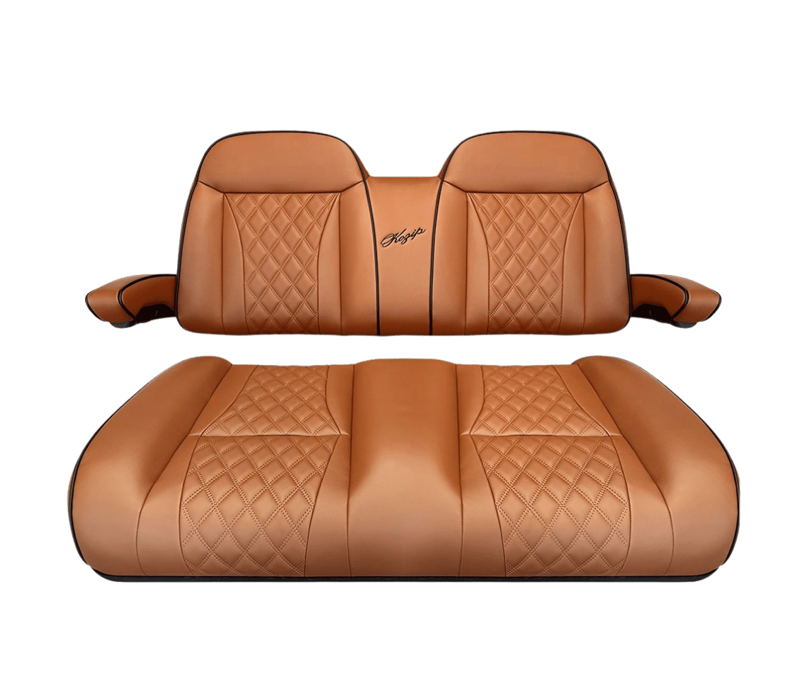 Kozip Aeris Front Seat Cushion Set – EZGO RXV/TXT – Brown