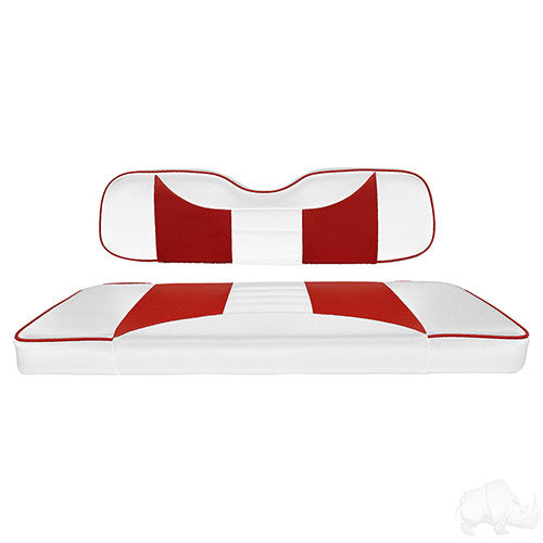 RHOX Rhino Cushion Set, Rally White/Red