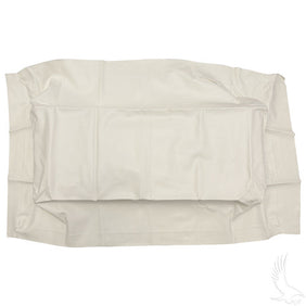 Seat Bottom Cover, White, E-Z-Go Marathon
