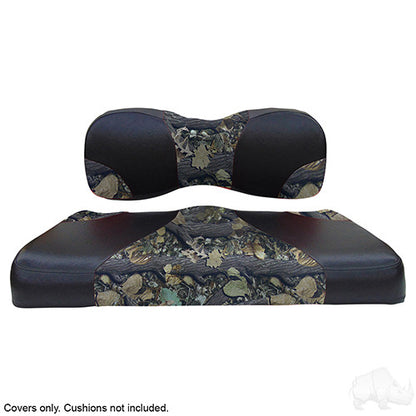 RHOX Front Seat Cover Set, Sport Black/Camo, Yamaha Drive2, Drive