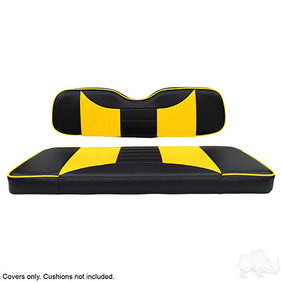 RHOX Super Saver  Cover Set, Rally Black/Yellow, E-Z-Go TXT 96+