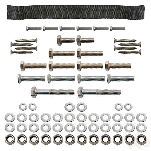 RHOX Replacement Hardware, SS Seat Kit, Yamaha G14-G22