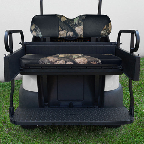 RHOX Rhino Seat Box Kit, Sport Black/Camo, Club Car Tempo, Precedent 04+