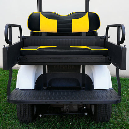 RHOX Rhino Seat Box Kit, Rally Black/Yellow, Yamaha Drive