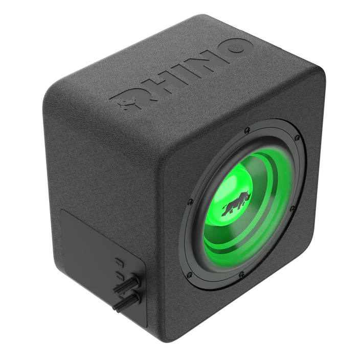 Lithium Rhino LED 8" Subwoofer with Aux Cable