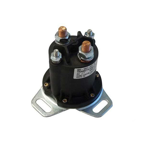 Solenoid, 12V 4 Terminal Copper, Club Car Gas 84+ (Different Footprint)