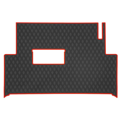 Xtreme Floor Mats for Club Car Precedent / Onward / Tempo / Villager & V4L - Black/Red