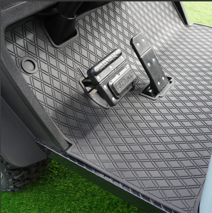 Xtreme Floor Mats for EZGO TXT / Workhorse / Express S4 / Valor / Cushman / Navitas (TXT Frame) - All Black