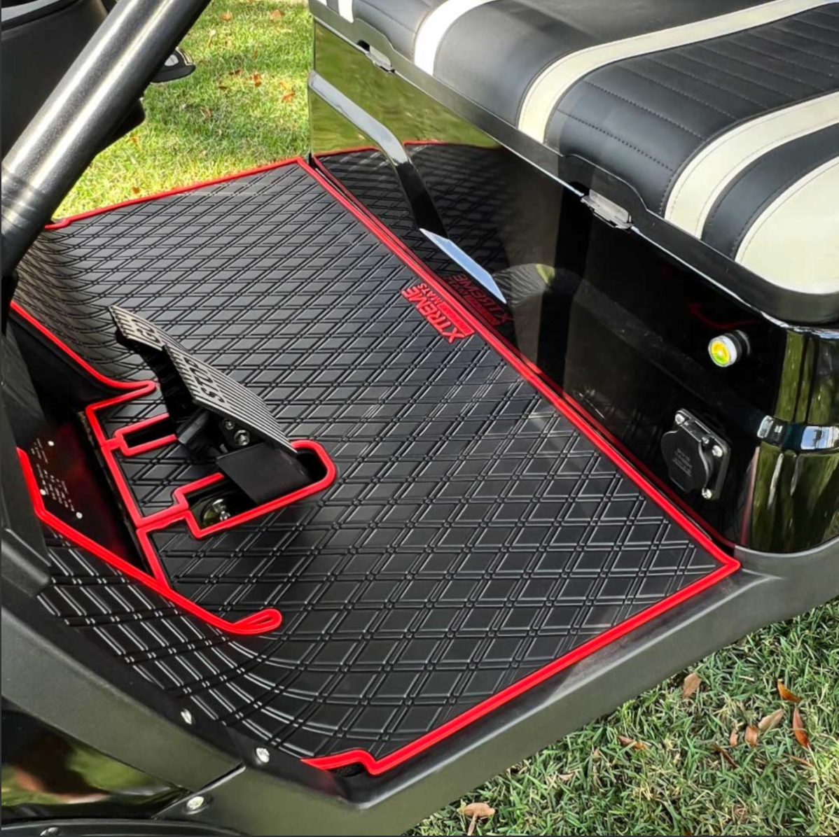 Xtreme Floor Mats for ICON / Advanced EV1 - Black/Red