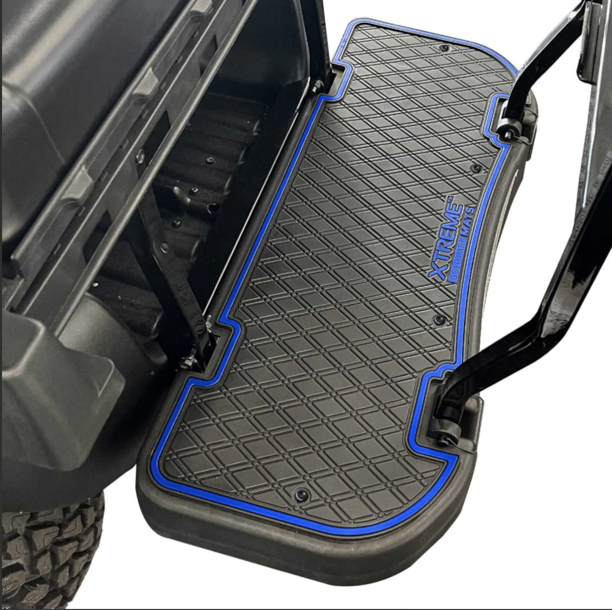 Xtreme Floor Mats for MadJax Genesis 250/300 Rear Seat Kits - Black/Blue