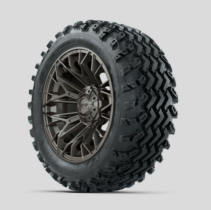 GTW Stellar Matte Bronze 14 in Wheels with 23x10.00-14 Rogue All Terrain Tires – Full Set