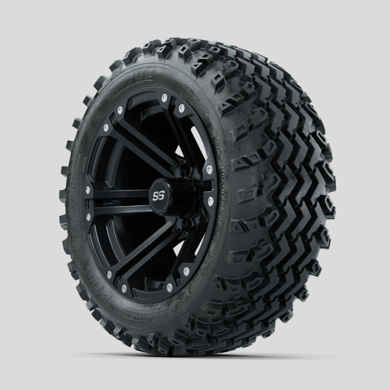 GTW Specter Matte Black 14 in Wheels with 23x10.00-14 Rogue All Terrain Tires – Full Set