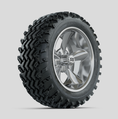 GTW Godfather Matte Grey 14 in Wheels with 23x10.00-14 Rogue All Terrain Tires  Full Set