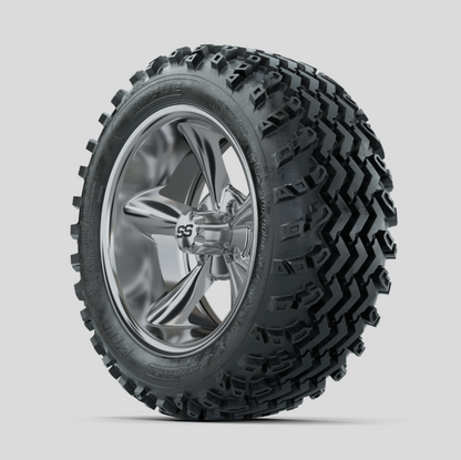 GTW Godfather Matte Grey 14 in Wheels with 23x10.00-14 Rogue All Terrain Tires  Full Set