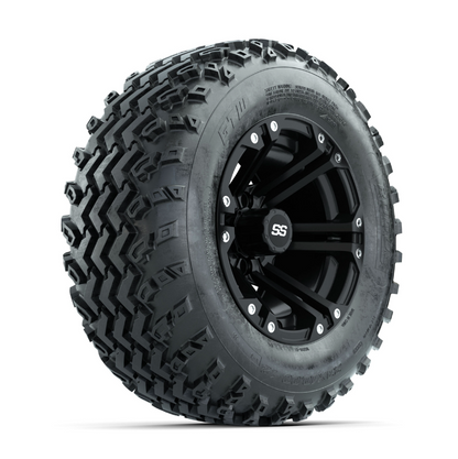 GTW Specter Matte Black 12 in Wheels with 23x10.00-12 Rogue All Terrain Tires – Full Set