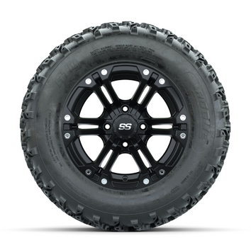 GTW Specter Matte Black 12 in Wheels with 23x10.00-12 Rogue All Terrain Tires  Full Set