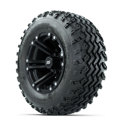 GTW Specter Matte Black 12 in Wheels with 23x10.00-12 Rogue All Terrain Tires – Full Set