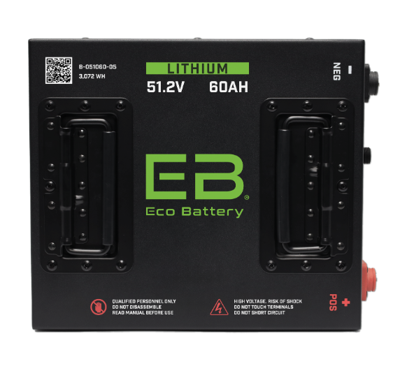 Eco 51V 60AH Lithium Battery Cube