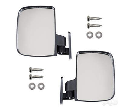 Adjustable Driver & Passenger Side View Mirror Set