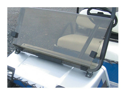 Club Car New Style 00+  Clear 2 Piece Folding Windshield