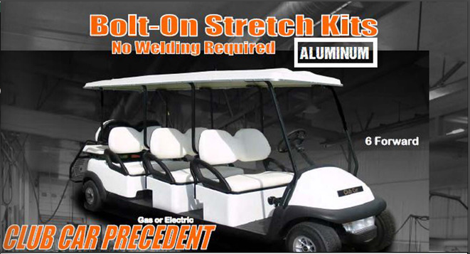 Club Car Precedent 8 Pass Stretch Kit Gas EFI