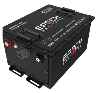 Epoch 48V 100Ah  Lithium (LiFePO4) Golf Cart Battery - Complete Kit for Club Car Precedent
