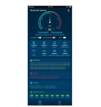 Epoch 36V 100Ah | Heated & Bluetooth | LiFePO4 Battery