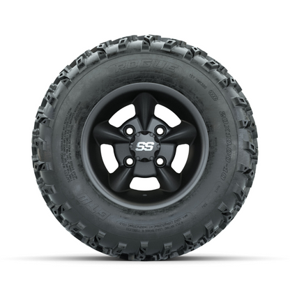 GTW Godfather Matte Grey 10 in Wheels with 20x10.00-10 Rogue All Terrain Tires – Full Set