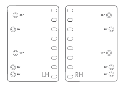 DoubleTake Seat Back Plate for Max 5/Max 6 Rear Seat Kit, Club Car Precedent 04+