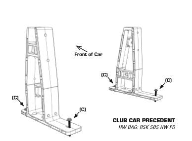 Doubletake MAX5 Rear Seat A Frame Seat Back Supports Pair