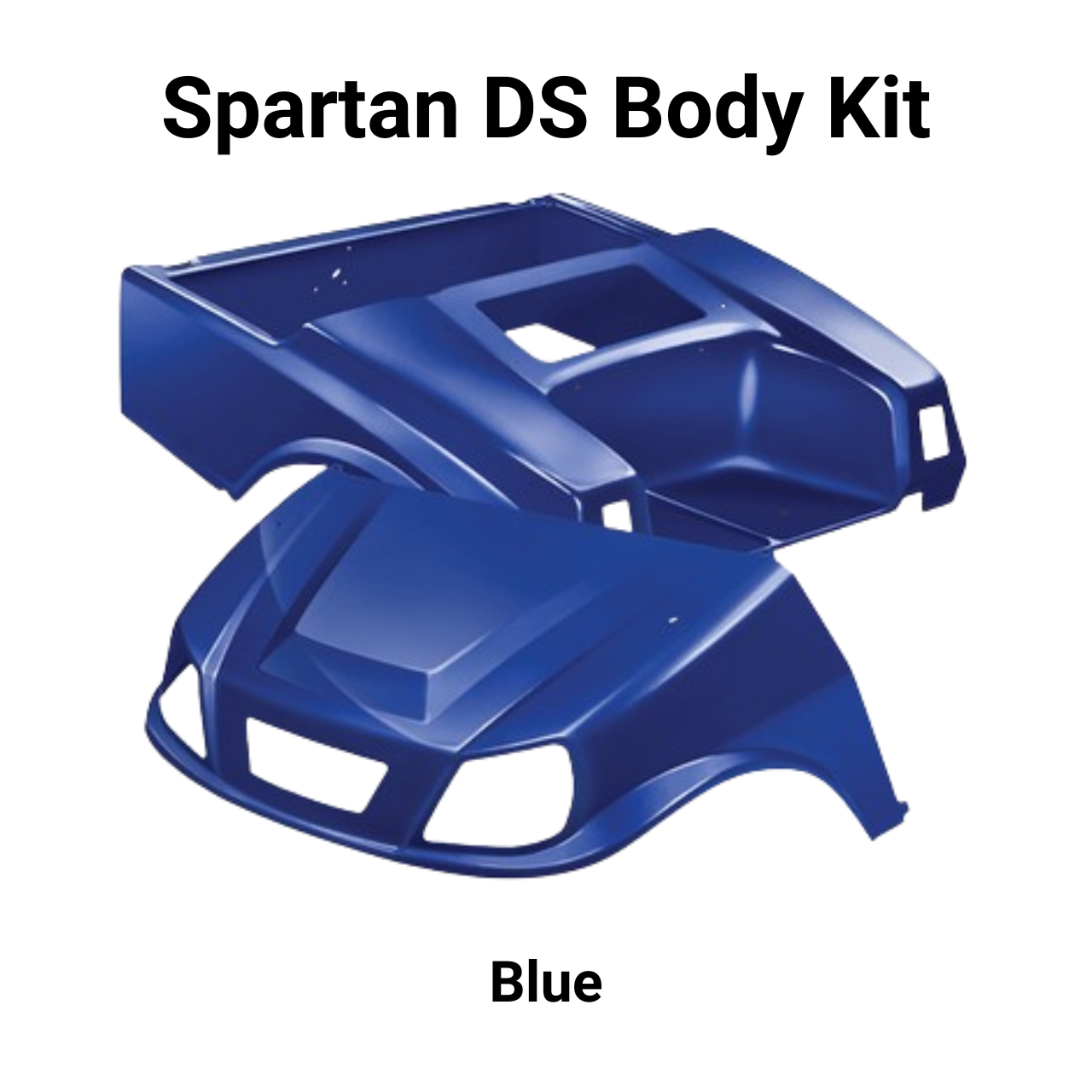 Club Car DS Spartan 5pc Upgrade Kit - Blue