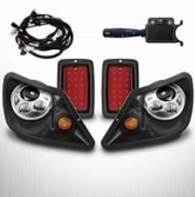 DoubleTake Spartan/Titan Deluxe LED Light Kit, E-Z-Go TXT 94+, Club Car DS New Style 00+
