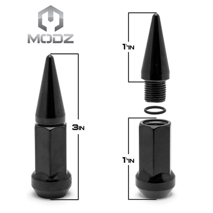 MODZ Spiked Black