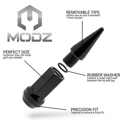 MODZ Spiked Black