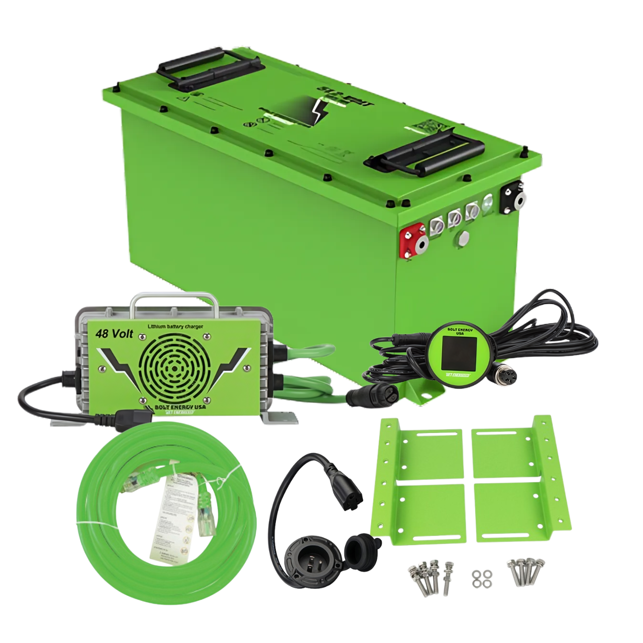 Bolt Energy 105AH 72 Volt Standard Kit - POWER HIGH OUTPUT GOLF CART LITHIUM BATTERY