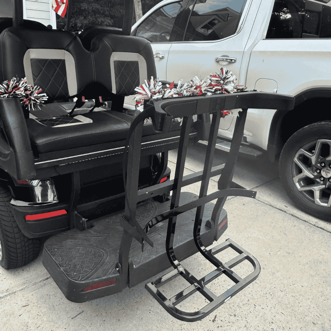 Star EV / Kandi / Coleman - Dual Golf Bag Holder (Thanks Andrea!)