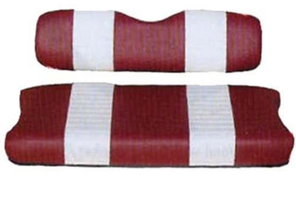 Seat Cover Set,Red/Whte,Front,CC 79-99