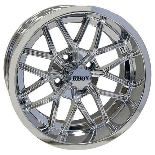 RHOX RX281 Chrome w/ Center Cap, 14x7 ET-25