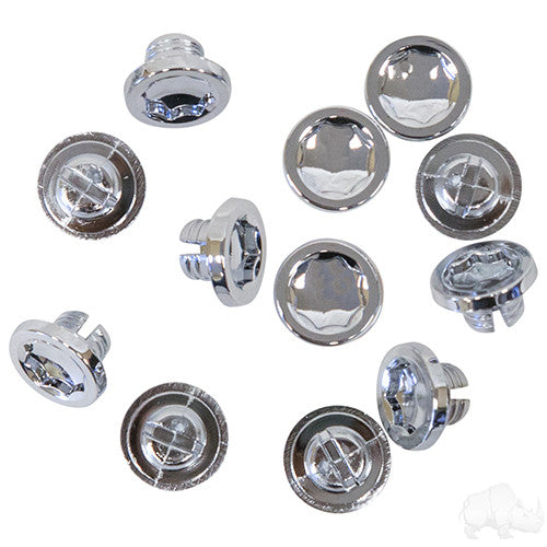 Color Wheel Insert, Chrome, Bag Of 12 for TIR-RX353 & TIR-RX354