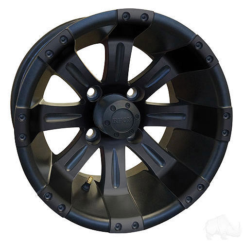 RHOX Vegas 12X7 ET25 Matte Black with Center cap