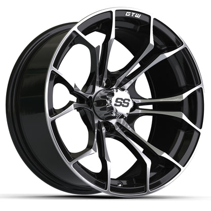 15″ GTW® Spyder Wheel – Gloss Black